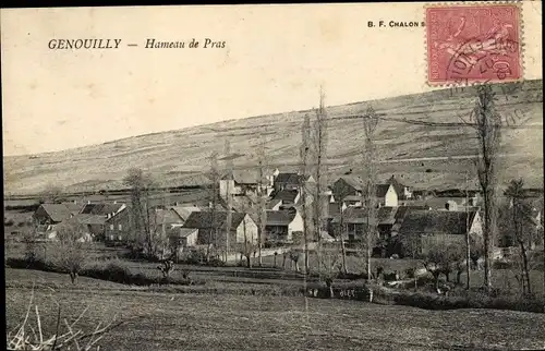 Ak Genouilly Saône et Loire, Hameau de Pras