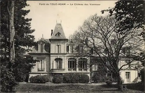 Ak Isle Adam Val d'Oise, Le Château des Vanneaux