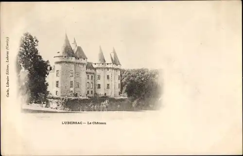 Ak Lubersac Corrèze, Le Chateau