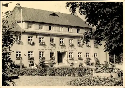 Ak Jonsdorf in Sachsen, Gemeindeamt, Postamt
