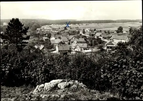 Ak Elbingerode Oberharz am Brocken, Blick auf Ortschaft und Umgebung