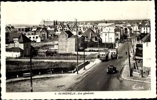 Ak Wimereux Pas de Calais, Vue générale