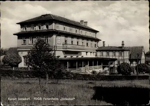 Ak Jonsdorf in Sachsen, FDGB Ferienheim Jonashof