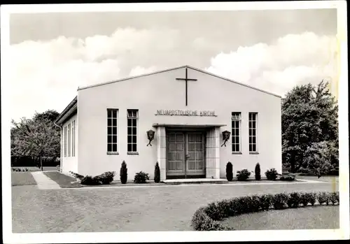 Ak Hamburg Wandsbek Sasel, Neuapostolische Kirche, Dweer Blöcken 8