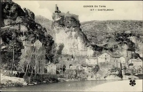 Ak Castelbouc Lozère, Gorges du Tarn