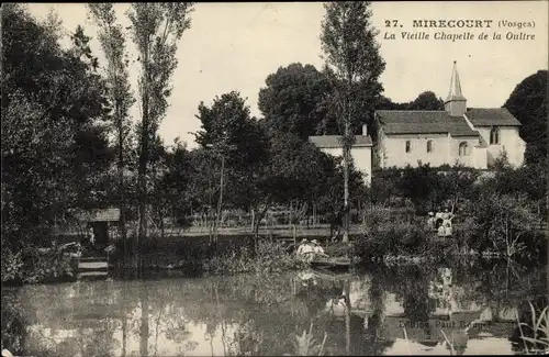 Ak Mirecourt Vosges, La vieille Chapelle de la Oultre