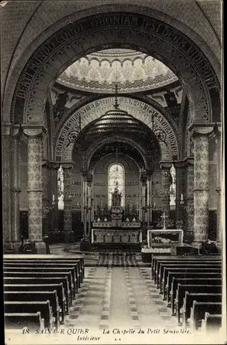 Ak Saint Riquier Somme, La Chapelle du Petit Séminaire