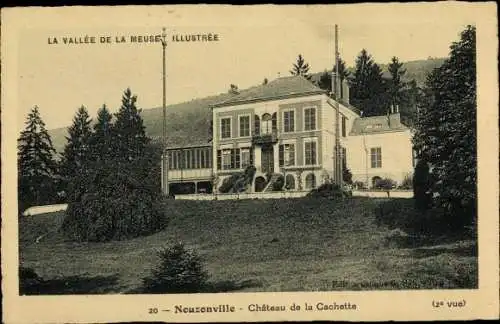 Ak Nouzonville Ardennes, Chateau de la Cachette