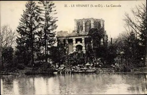 Ak Le Vesinet Yvelines, La Cascade