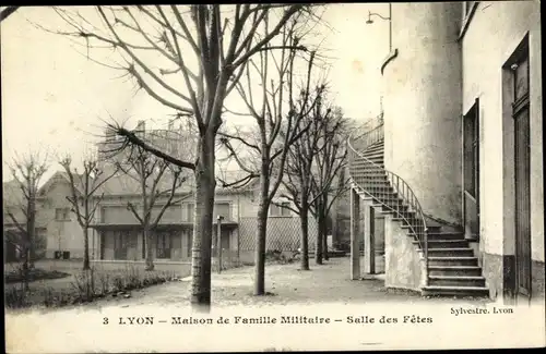 Ak Lyon Rhône, Maison de Famille Militaire, Salle des Fêtes