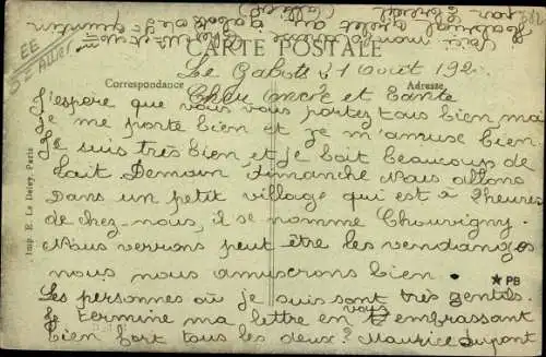 Ak Ebreuil Allier, La Digue et la Sioule, soldats francais