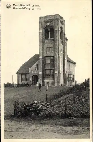 Ak Mont Kemmel Westflandern, La Tour