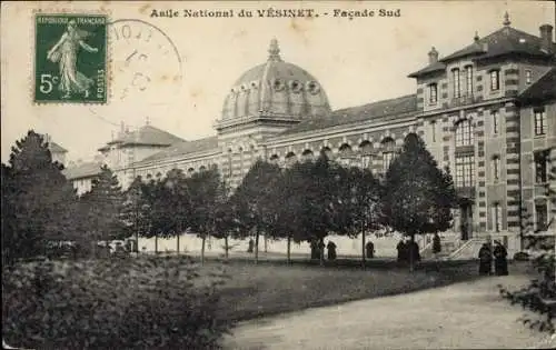 Ak Le Vesinet Yvelines, Asile National, Facade Sud