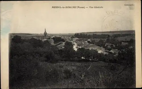 Ak Mesnil la Horgne Meuse, Vue Générale