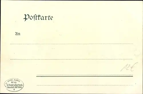 Ak Düsseldorf am Rhein, Ausstellung 1904, Maschinenhalle