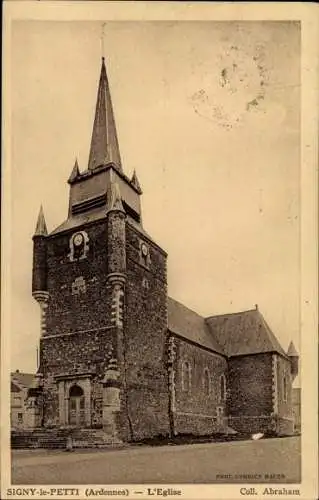 Ak Signy le Petit Ardennes, L'Eglise