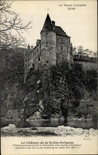 Ak Lavoute sur Loire Haute Loire, Chateau de la Voute Polignac