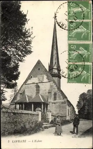 Ak Lafraye Oise, Eglise