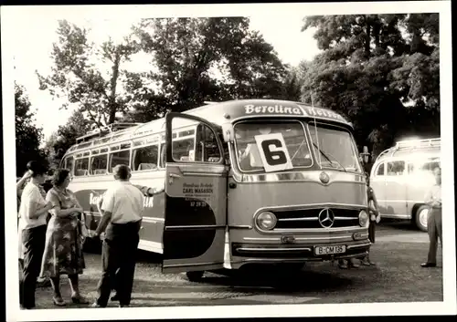 Foto Berolina Reisen, Carl Magasch, Mercedes Omnibus