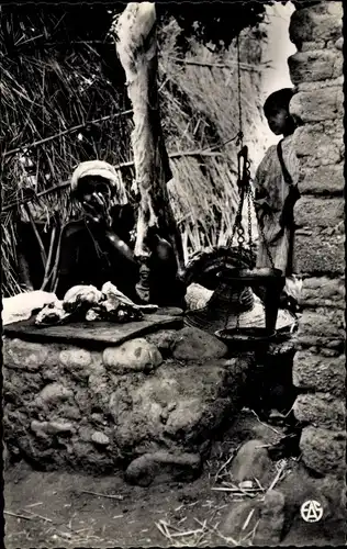 Ak Scenes et Types d'Afrique du Nord, les Souks, Boucher, Waage, Maghreb