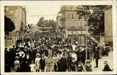 Ak Montluçon Allier Frankreich, Concours Musical 1910