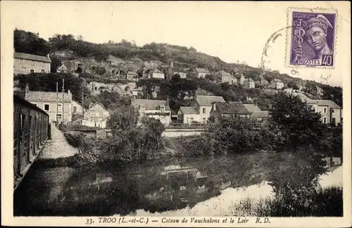 Ak Troo Loir et Cher, Coteau de Vauchalons et le Loir