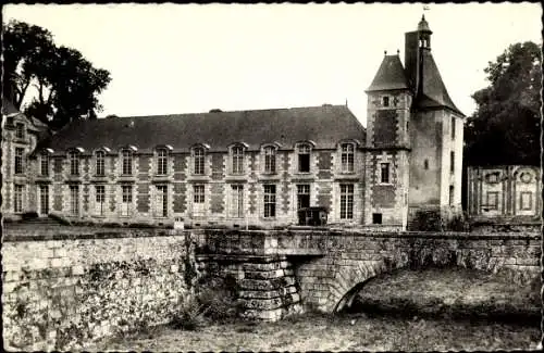 Ak Fleury en Biere Seine et Marne, Le Chateau