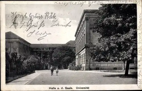 Ak Halle an der Saale, Universität