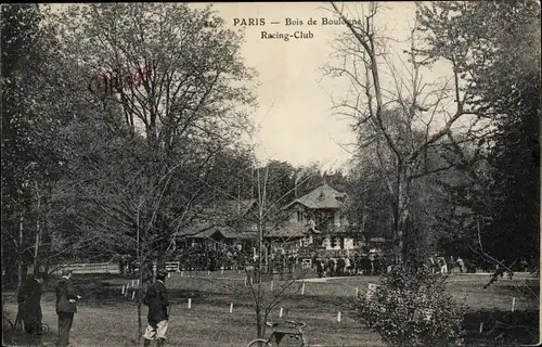 Ak Paris Passy, Bois de Boulogne, Racing Club