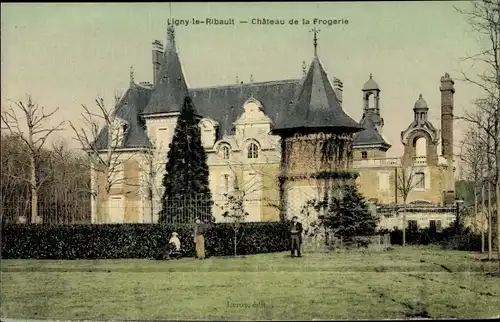 Ak Ligny le Ribault Loiret, Château de la Frogerie