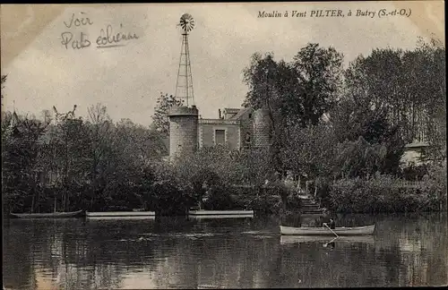 Ak Pilter Val-d'Oise, Moulin à Vent, Butry