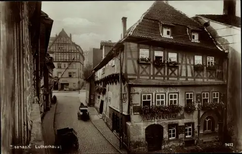 Foto Ak Lutherstadt Eisenach in Thüringen, Lutherhaus, Lutherkeller