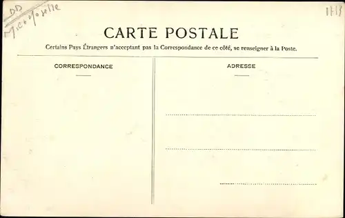 Ak Dieulouard Lothringen Meurthe et Moselle, Rue de la Gare, Route de Metz