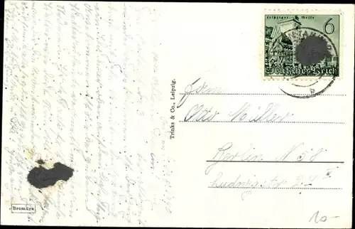 Ak Köthen in Anhalt, Schalaunische Straße