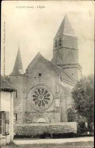 Ak Cohan Aisne, Eglise