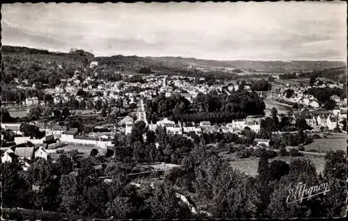 Ak Jouarre Seine et Marne, Vue panoramique de la Ferte sous Jouarre