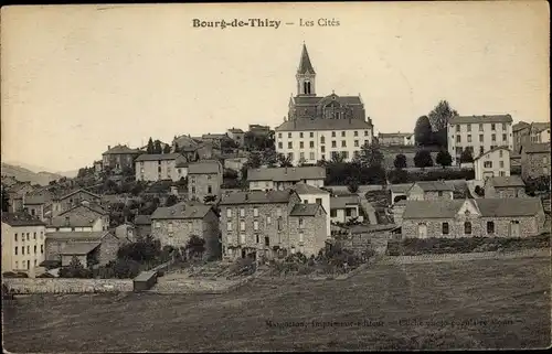 Ak Bourg de Thizy Rhône, Les Cités