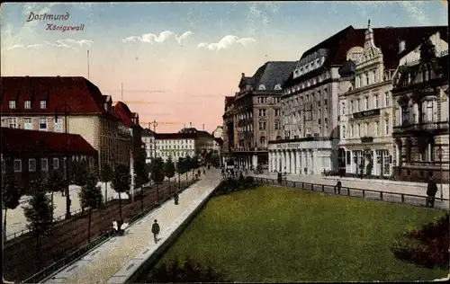 Ak Dortmund im Ruhrgebiet, Königswall