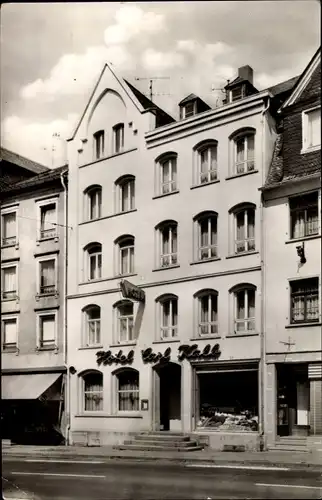 Ak Montabaur im Westerwald, Hotel und Metzgerei Kalb