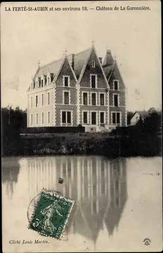 Ak La Ferté Saint Aubin Loiret, Château de la Goronnière