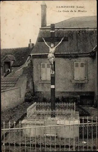 Ak Dampierre Loiret, La Croix de la Mission