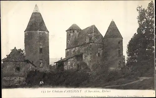 Ak Charentay Rhône, Le Château d'Argigny