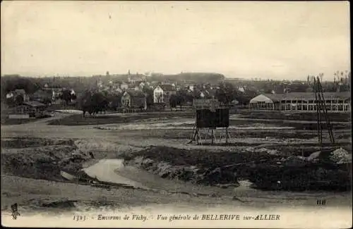 Ak Bellerive sur Allier Allier, Vue générale