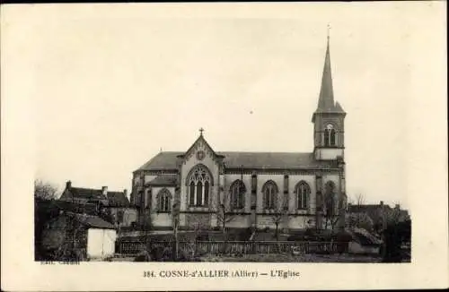 Ak Cosne d'Allier Allier, Eglise