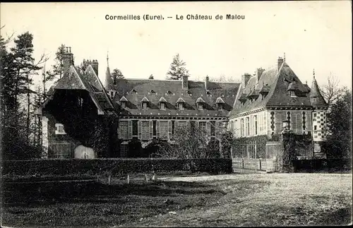 Ak Cormeilles Eure, Le Château de Malou