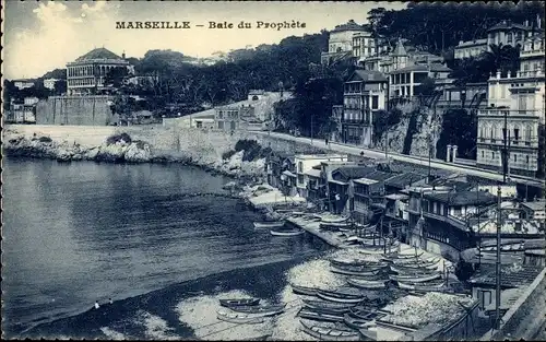 Ak Marseille Bouches du Rhône, Baie du Prophète