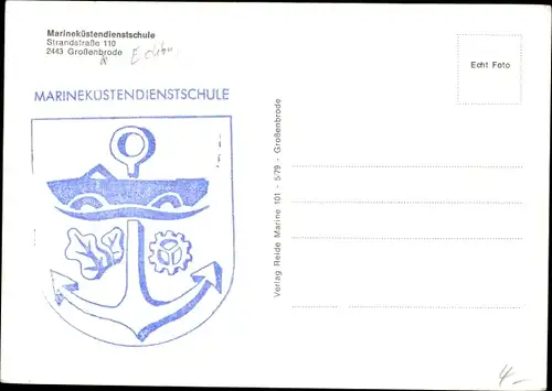 Ak Großenbrode in Ostholstein, Marineküstendienstschule, Kraftrad Ausbildung, LARC 5 Einweisung, FAG
