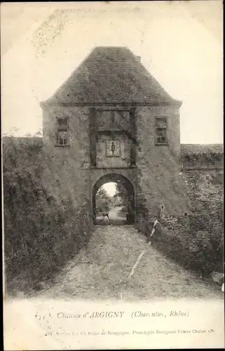 Ak Charentay Rhône, Château d'Argigny