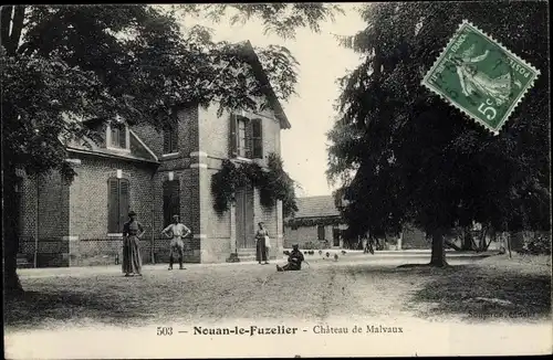 Ak Nouan le Fuzelier Loir et Cher, Château de Malvaux