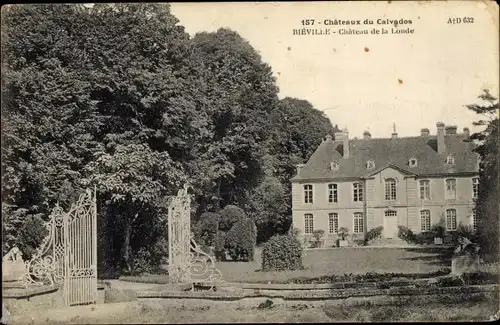 Ak Biéville Calvados, Château de la Londe